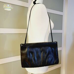 Vintage Mardane USA Leather Black Shoulder Bag